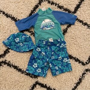 Kids Blue Boy Swim Set